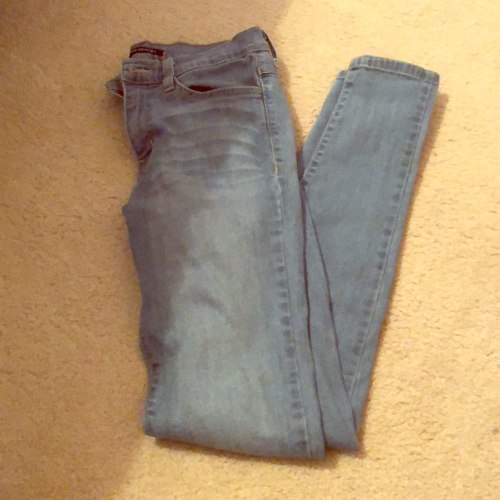 Flying monkey light blue skinny jeans